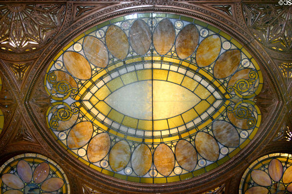 Stained glass in Guaranty / Prudential Building. Buffalo, NY.
