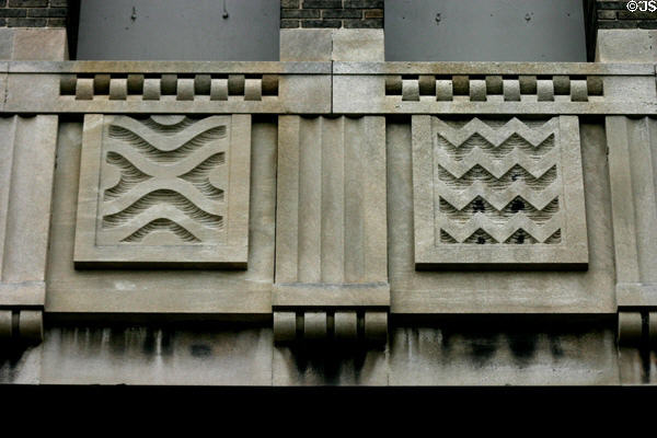 Art Deco decoration on Central Terminal. Buffalo, NY.