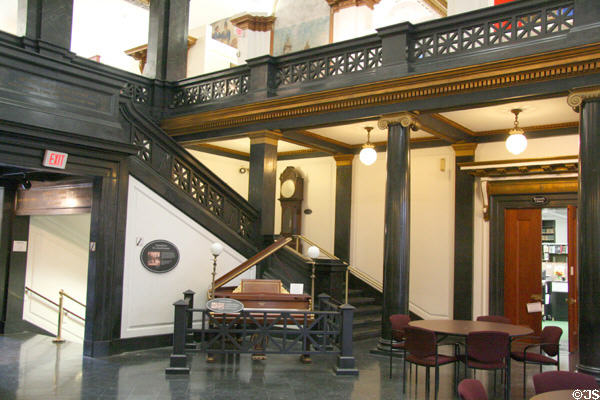 Central hall of Buffalo History Museum (BECHS). Buffalo, NY.