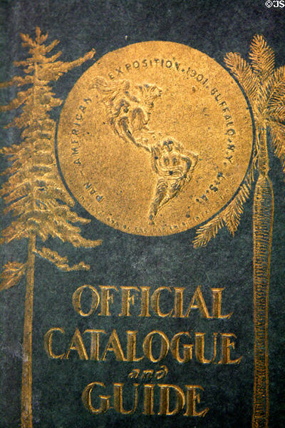 Cover from Official Catalogue & Guide of Pan-Am Exposition (1901). NY.