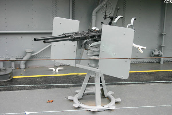 The Sullivans Destroyer deck gun at Buffalo Naval Military Park. Buffalo, NY.