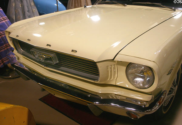 Ford Mustang (1966) grill in Pierce-Arrow Museum. Buffalo, NY.