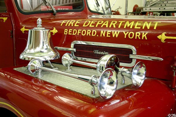 Maxim Model S engine (1968) at FASNY Museum of Firefighting. Hudson, NY.