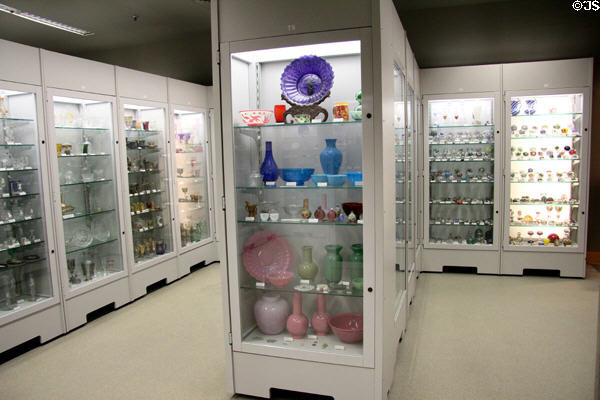 Study collection at Corning Museum of Glass. Corning, NY.