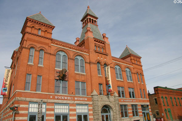 Old Corning City Hall (1893) now Rockwell Museum of Art. Corning, NY. Style: Romanesque Revival. Architect: A.J. Warner.