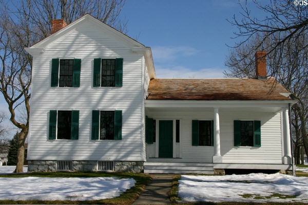 Elizabeth Cady Stanton house (prior to 1847) (32 Washington St.) part of Women's Rights National Historic Park. Seneca Falls, NY.