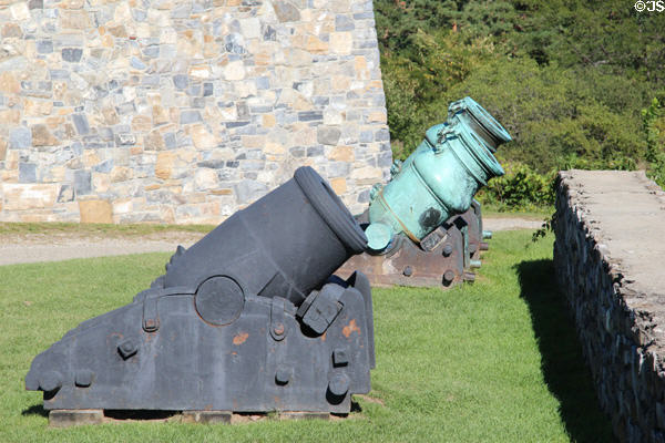 Mortars at Fort Ticonderoga. Ticonderoga, NY.