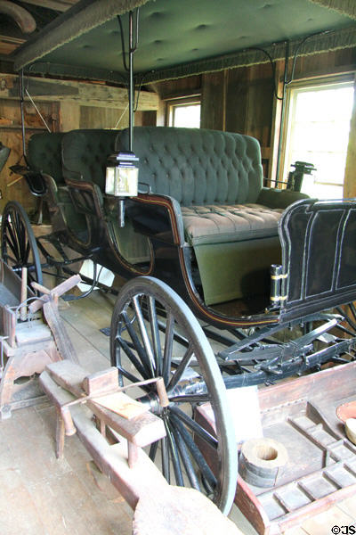 Surrey carriage at Millard Fillmore House. East Aurora, NY.