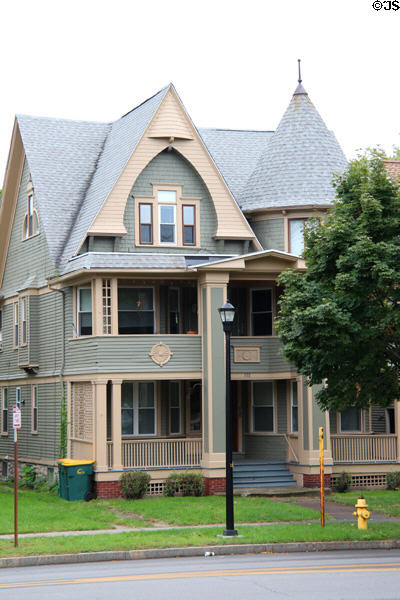 Queen Anne style house (1900) (192 N Goodman St.). Rochester, NY.