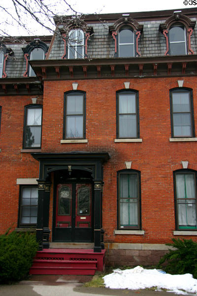 291 S. Plymouth Ave. (1880) in Historic Corn Hill district. Rochester, NY.