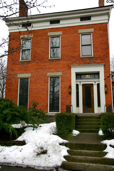Federal style heritage house (1835) (21 Atkinson St.). Rochester, NY.