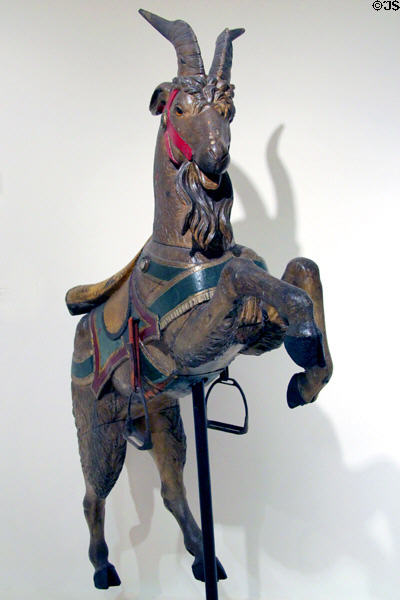 American Merry-Go-Round Goat (c1900) attrib. Charles I.D. Looff at Memorial Art Gallery. Rochester, NY.
