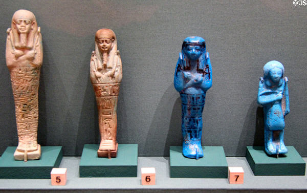 Egyptian Shawabti (1069 BCE-50 CE) at Memorial Art Gallery. Rochester, NY.