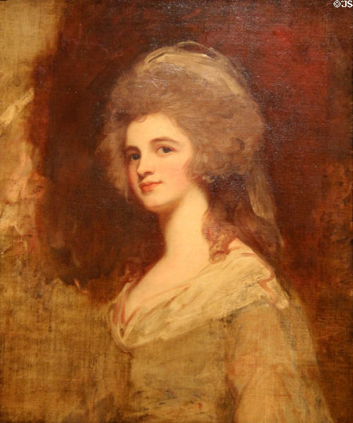 Portrait of Eleanor Todd, Lady Maitland (after 1782) by George Romney at Memorial Art Gallery. Rochester, NY.
