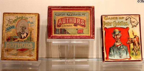 The Game of Authors & Game of Peter Coddles at The Strong National Museum of Play. Rochester, NY.