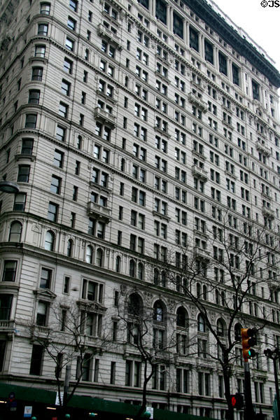 Empire Building (1898) (71 Broadway) (21 floors). New York, NY. Architect: Kimball & Thompson.