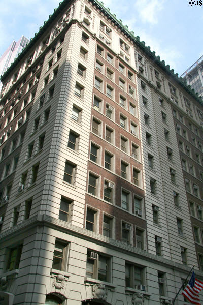 Tontine House (13 floors) (80-82 Wall St.). New York, NY. Architect: Clinton & Russell.