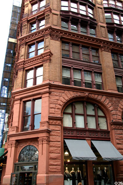 Atrium lower floors (former Manhattan Savings Institution) (644 Broadway at Bleeker). New York, NY.