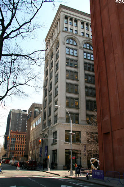 NYU's Gould Welcome Center (50 W. 4th St.). New York, NY.