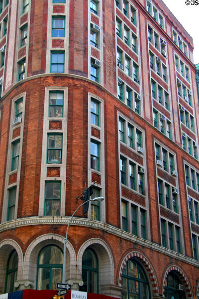 Facade of Goelet Building (900 Broadway). New York, NY.