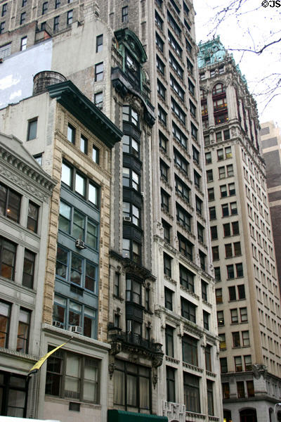 Three low-rise + 212 Fifth Ave. (1913) (20 floors) by Schwartz & Gross, + Croisic Buildings. New York, NY.