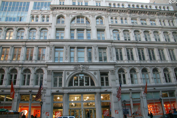 Home Depot (former Stern Bros. Dry Goods) (1878 & 98) (32-46 W. 23rd St.) off Madison Square Park. New York, NY.