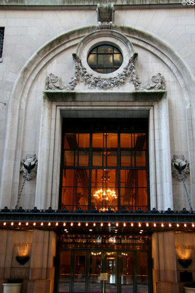 Portal of New York Central Building (now Helmsley Building). New York, NY.