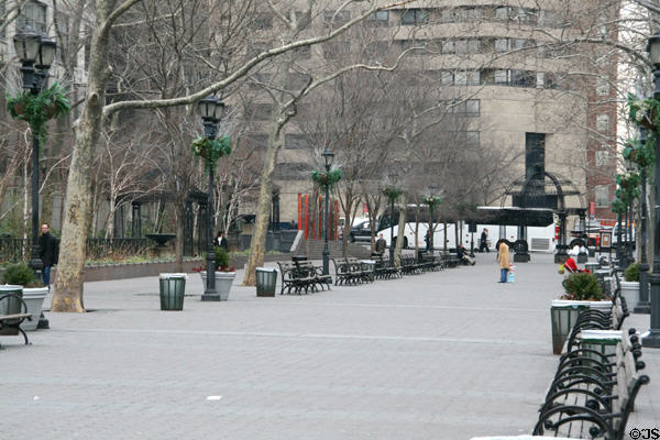 Dag Hammarskjold Plaza (mall on East 47th St. near UN). New York, NY.