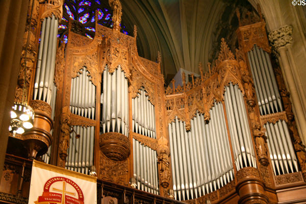 Organ of St. Patrick's Cathedral. New York, NY.