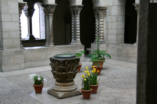 Saint-Guilhem-le-Désert Cloister (late 12thC) from Montpellier, France at The Cloisters. New York, NY.
