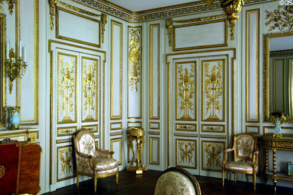 Paneled room from Hôtel de Cabris, Grasse, France (1775) at Metropolitan Museum of Art. New York, NY.