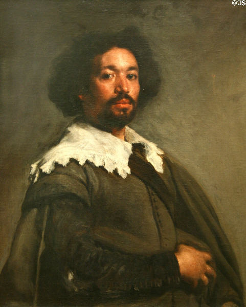 Portrait of a Man (c1630) by Diego Rodríguez de Silva y Velázquez at Metropolitan Museum of Art. New York, NY.