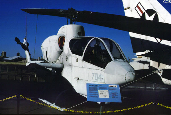 Bell AH-1J Sea Cobra (1967) on deck of Intrepid Museum. New York, NY.