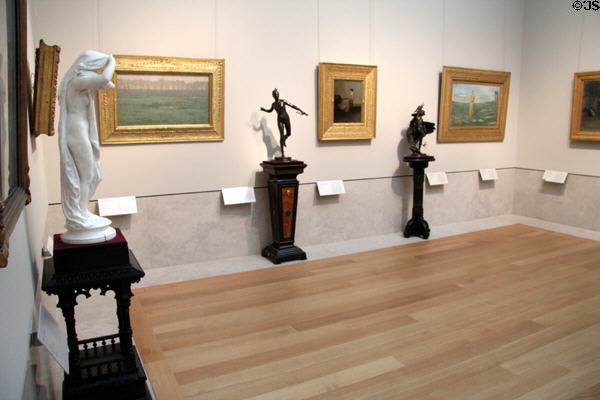 Example of art gallery at Metropolitan Museum of Art. New York, NY.