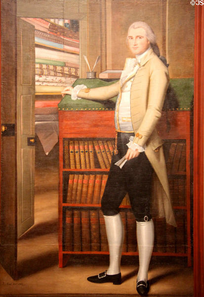 Elijah Boardman portrait (1789) by Ralph Earl at Metropolitan Museum of Art. New York, NY.