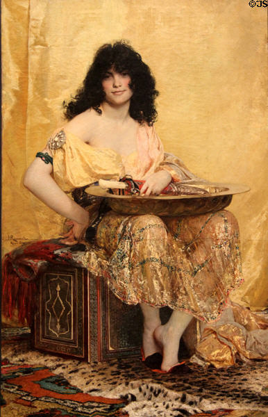 Salomé painting (1870) by Henri Regnault at Metropolitan Museum of Art. New York, NY.