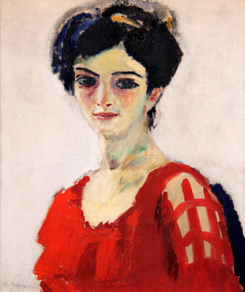 Portrait of Maria (1907-10) by Kees van Dongen at Metropolitan Museum of Art. New York, NY.