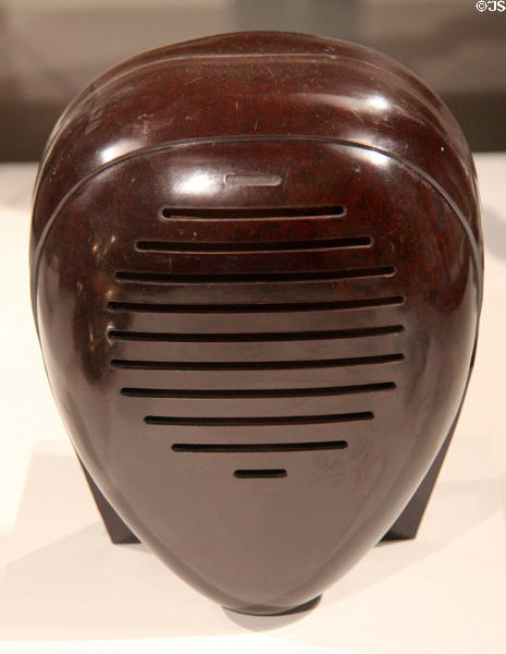 Bakelite radio Nurse baby monitor (1937) by Isamu Noguchi for Zenith Radio Corp. of Chicago at Metropolitan Museum of Art. New York, NY.