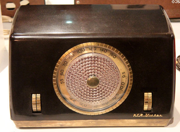 Sunburst Radio (c1948) by Henry Dreyfuss for RCA at Cooper Hewett Museum. New York City, NY.