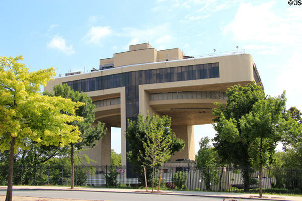 Terrace on the Park which was a helipad & restaurant during the 1964 New York World's Fair. Brooklyn, NY.