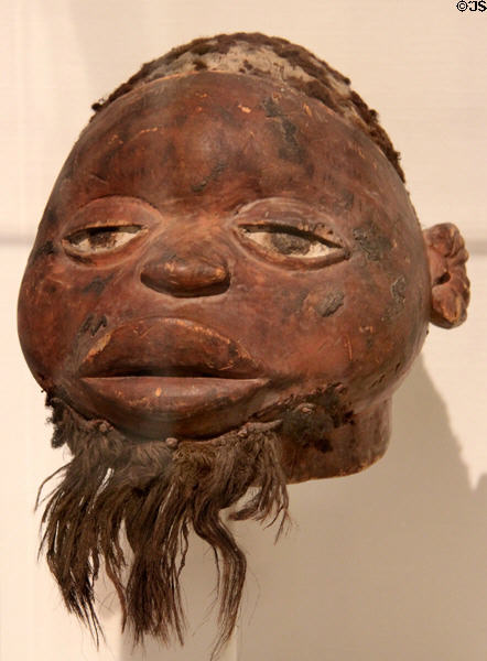 Lipiko Mask (19th C) from Mozambique at Brooklyn Museum. Brooklyn, NY.
