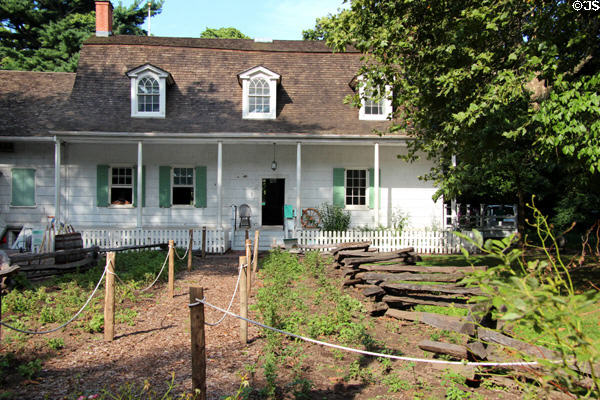 Lefferts Homestead house museum (early 19thC) relocated to Prospect Park. Brooklyn, NY.