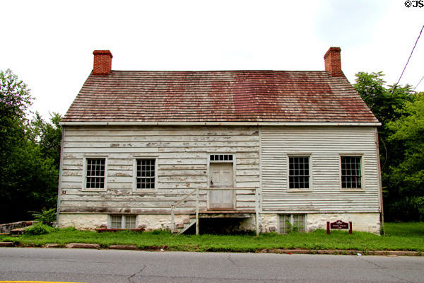 Boehm House (c1750) at Historic Richmond Town. Staten Island, NY.