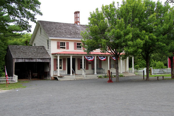 Layton General Store & Home (1866) at Old Bethpage Village. Old Bethpage, NY.