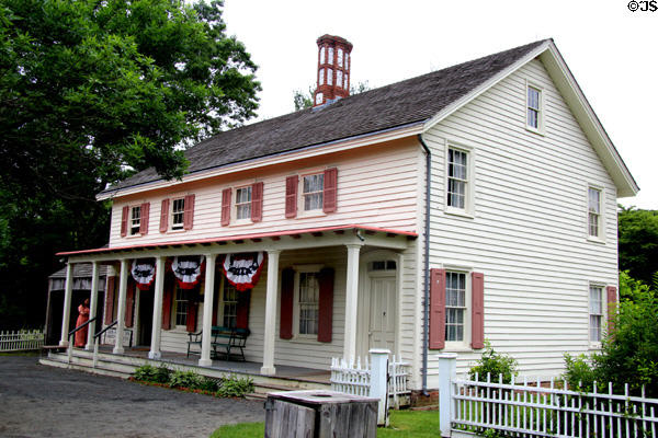 Layton General Store & Home (1866) at Old Bethpage Village. Old Bethpage, NY.