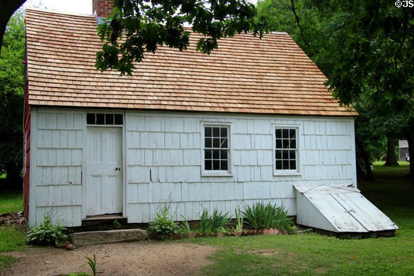 Ritch House (1813) at Old Bethpage Village. Old Bethpage, NY.