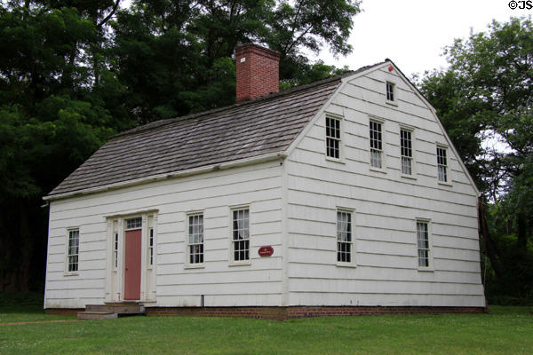 Benjamin House (1829) at Old Bethpage Village. Old Bethpage, NY.