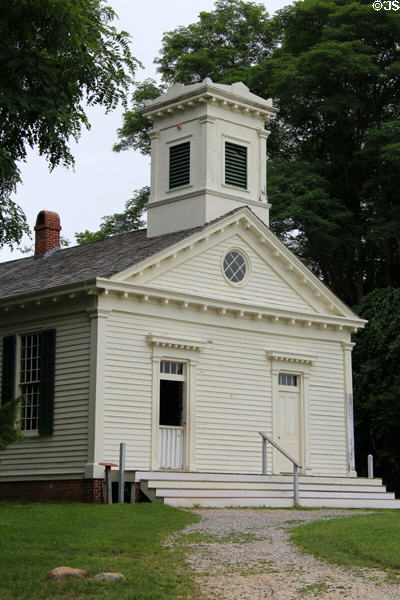 Manetto Hill Church (1857) at Old Bethpage Village. Old Bethpage, NY.