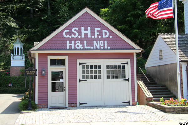 Cold Spring Harbor Fire House Museum (84 Main St.). Cold Spring Harbor, NY.