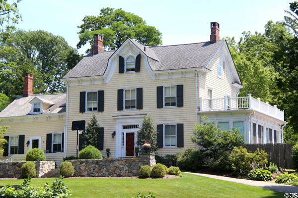 Heritage house on Main St. Cold Spring Harbor, NY.